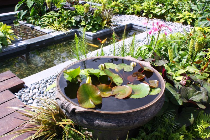 Water Garden Installation